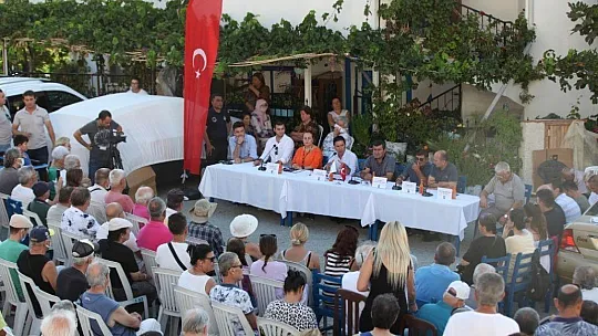 BAŞKAN ARAS HAFTA SONU 4 MAHALLEDE VATANDAŞLARLA BİR ARAYA GELDİ