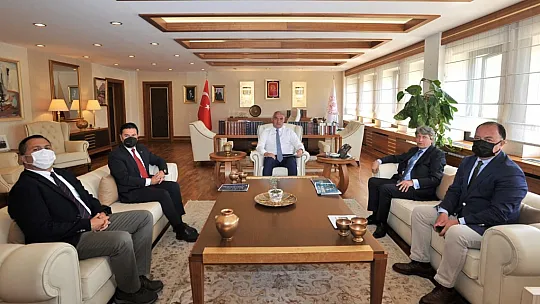 Başkan Aras'ın Ankara temasları