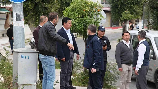 Başkan Aras, mahalle ziyaretlerine devam ediyor