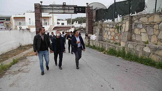 Başkan Aras, mahalle ziyaretlerine devam ediyor