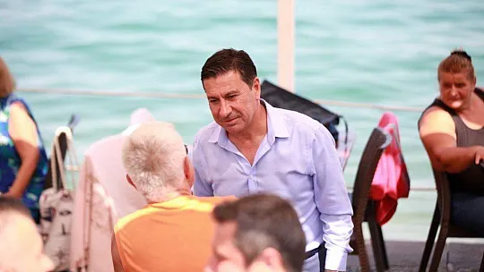 BAŞKAN ARAS, MAHALLE ZİYARETLERİNE DEVAM EDİYOR