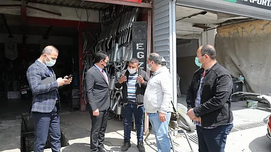 Başkan Aras, sanayi esnafını dinledi