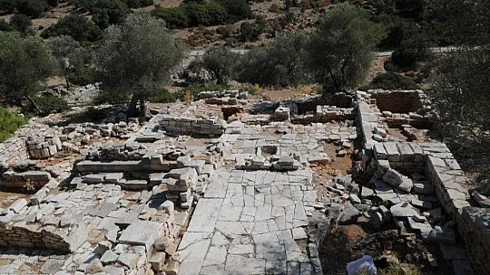 Başkan Aras'tan Pedasa Antik Kenti'ne ziyaret