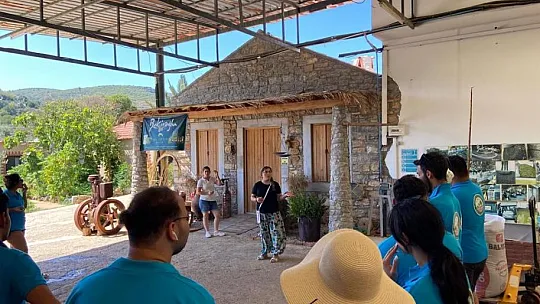 Başkan Aras, Tarım Kampı öğrencilerini ağırladı