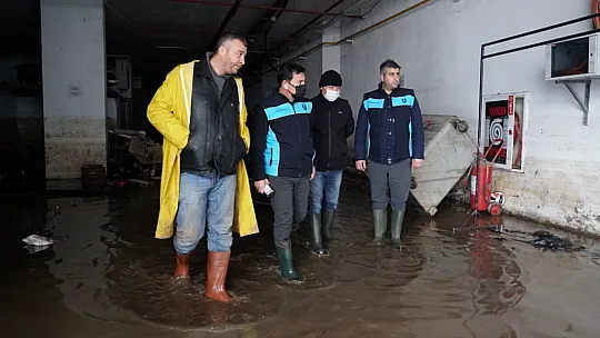 Başkan Aras, Su Taşkınlarına Karşı Tüm İmkanları Seferber Etti