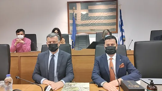 Başkan Aras'tan, Kos Belediye Başkanı Nikitaras'a ziyaret