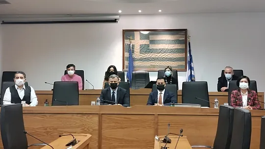 Başkan Aras'tan, Kos Belediye Başkanı Nikitaras'a ziyaret