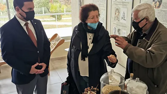 Başkan Aras'tan, Kos Belediye Başkanı Nikitaras'a ziyaret