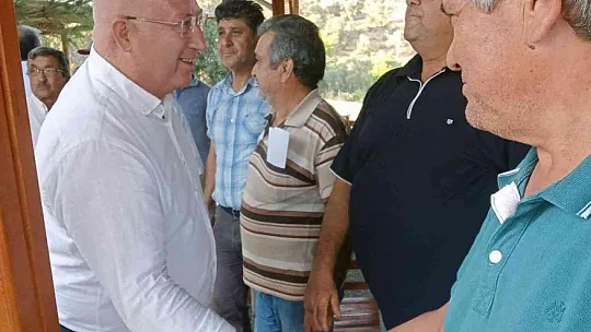 BAŞKAN GÜMÜŞ'TEN KIRSAL MAHALLE ZİYARETLERİ
