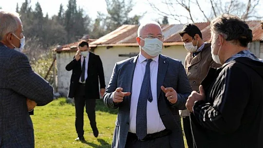 Başkan Gümüş, Yerkesik Kırsal Kalkınma Kooperatifinde incelemelerde bulundu