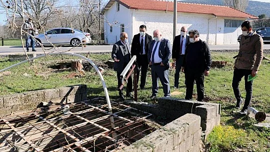 Başkan Gümüş, Yerkesik Kırsal Kalkınma Kooperatifinde incelemelerde bulundu