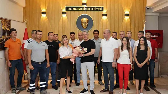 Başkan Oktay: 'Her zaman işçimizin yanındayız'