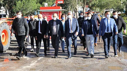 Başkan Oktay 2021'in son ziyaretini Bozburun'a gerçekleştirdi