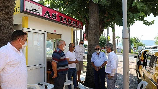 Başkan Oktay'dan taksicilere maske uyarısı