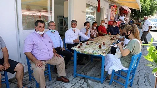 Başkan Oktay, Osmaniye Mahallesi'ni ziyaret etti