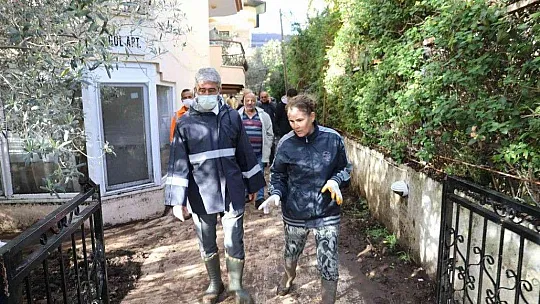 Başkan Oktay, sel sonrası dört günlük çalışmaları değerlendirdi