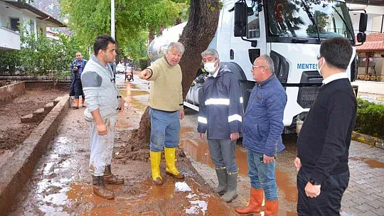 Başkan Oktay, sel sonrası dört günlük çalışmaları değerlendirdi