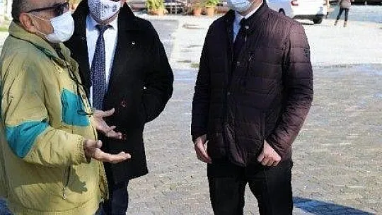 Başkan Oktay Selimiye Mahallesi'nde incelemelerde bulundu