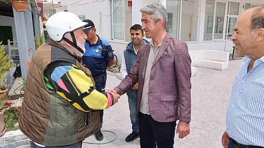 Başkan Oktay, incelemelerde bulundu