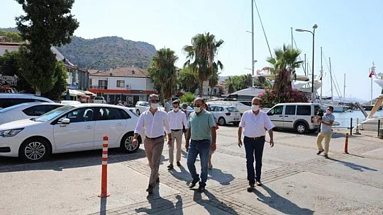 Başkan Oktay ve Milletvekili Girgin, Bozburun Mahallesi'ni ziyaret etti