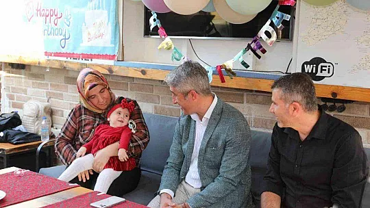 BAŞKAN OKTAY, ZEHRA BEBEĞİN DOĞUM GÜNÜNDE YARDIM ÇAĞRISINDA BULUNDU