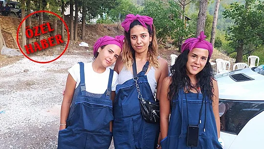 'Mor Bereli' kızlardan örnek davranış