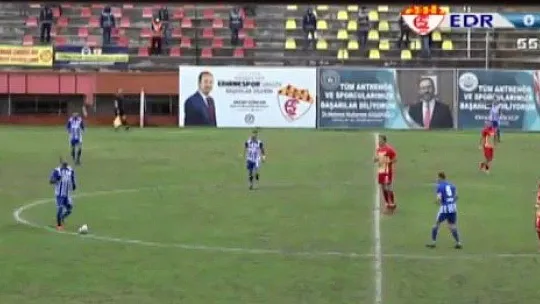Şimşek Edirne'de çaktı 0-1