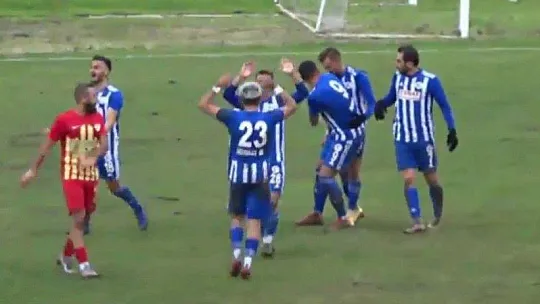 Şimşek Edirne'de çaktı 0-1