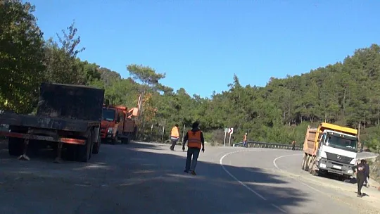 Aman dikkat! Yol çalışması