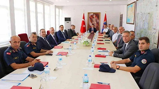 Başsavcı Dönmez Başkanlığında Ceza İnfaz Kurumları Koordinasyon toplantısı