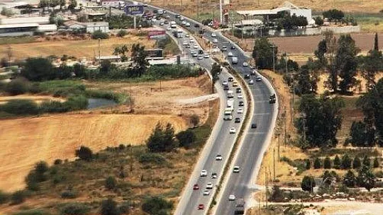 Bayram öncesi trafik havadan denetlendi
