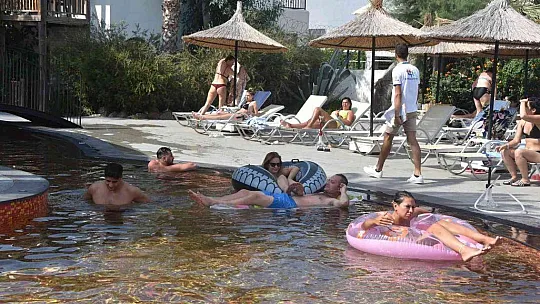 Bayramda Bodrum plajları doldu