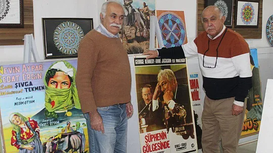 NOSTALJİK FİLM AFİŞ SERGİSİ AÇILDI