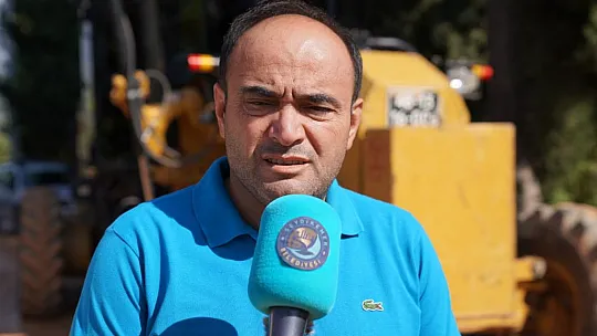 Başkan Akdenizli, Asfalt Çalışmalarını İnceledi