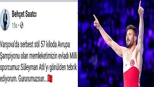 Atlı'ya Fethiye'den de tebrik yağdı