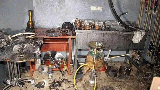 Bekçi'nin dikkati mahalleyi yanmaktan kurtardı