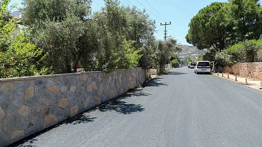 Belediye, 45 bin ton asfalt serimi yaptı