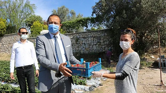 Belediye, tezgaha çıkarılamayan ürünleri halka ulaştırıyor