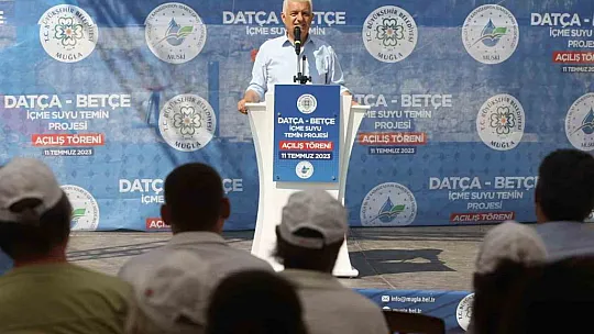 Betçe içme suyu projesi tamamlandı