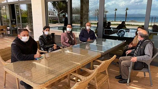 Başkan Yardımcısı Gökçe Ören'de incelemelerde bulundu