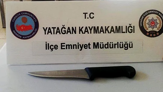 Bıçakla yaralama şüphelisi yakalandı