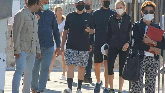 Bill Gates Bodrum Kalesini karış karış gezdi