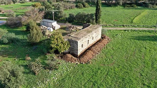 Bin 400 yıllık tarihi yapı yeniden ortaya çıktı