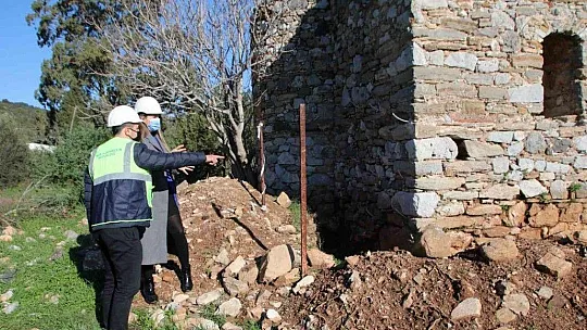 Bin 400 yıllık tarihi yapı yeniden ortaya çıktı