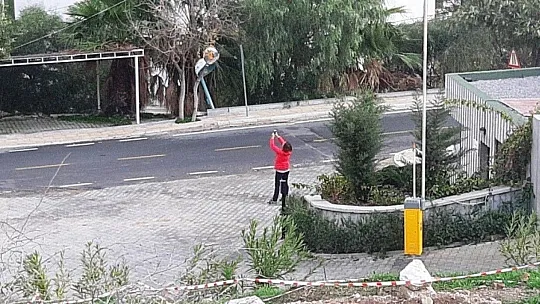 Bir anda ortaya çıktı herkes bakakaldı