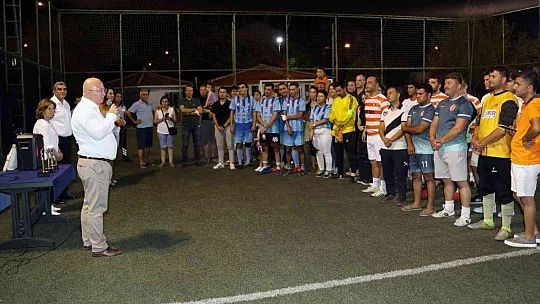 BİRİMLER ARASI TURNUVANIN ŞAMPİYONU KAPI KONTROL