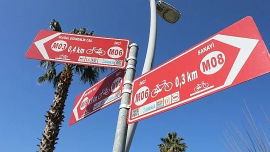 Bisiklet rotası bakımdan geçiyor