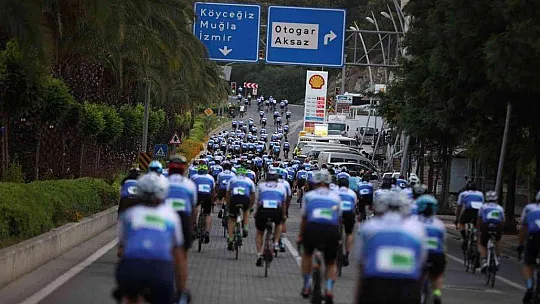 Bisiklet yarışı Marmaris'ten start aldı