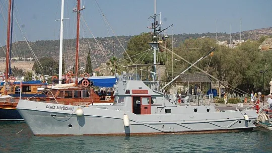 Bodrum 'Deniz Büyücüsü' ile buluştu