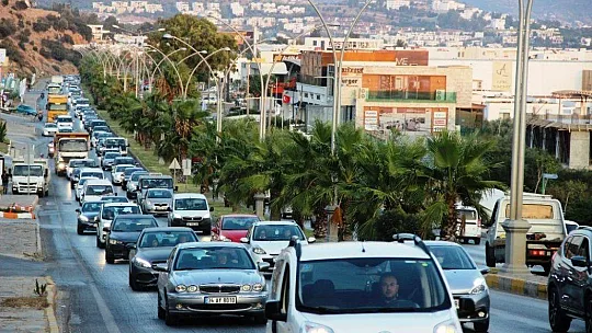 Bodrum'a büyük göç devam ediyor